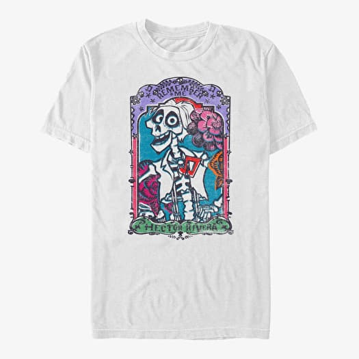 T-shirt Merch Pixar Coco - Coco Card Men's T-Shirt White
