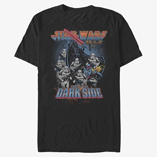 Marškinėliai Merch Star Wars - VADER CREW Men's T-Shirt Black
