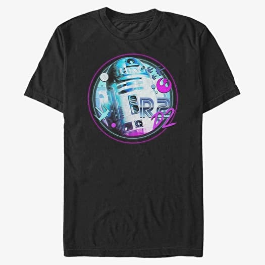 T-shirt Merch Star Wars - Pop Droid Men's T-Shirt Black
