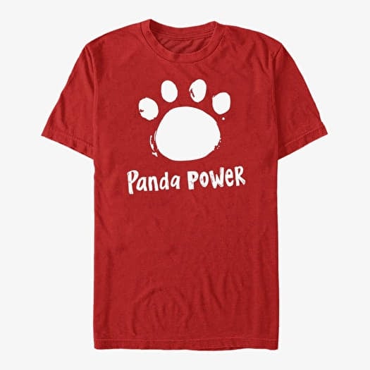 Tricou Merch Pixar Turning Red - Panda Power Men's T-Shirt Red