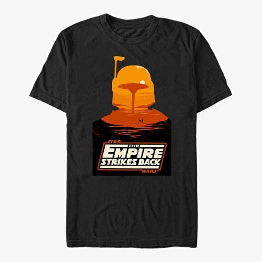 Majica Merch Star Wars: Classic - ESB Boba Men's T-Shirt Black