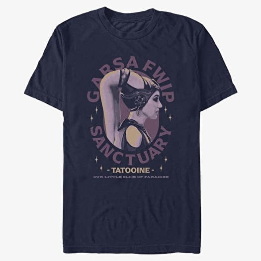 Tricou Merch Star Wars Book of Boba Fett - Desert Team Men's T-Shirt Navy Blue