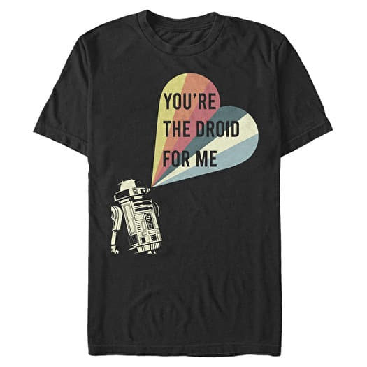 T-shirt Merch Star Wars - Droid For Me Men's T-Shirt Black