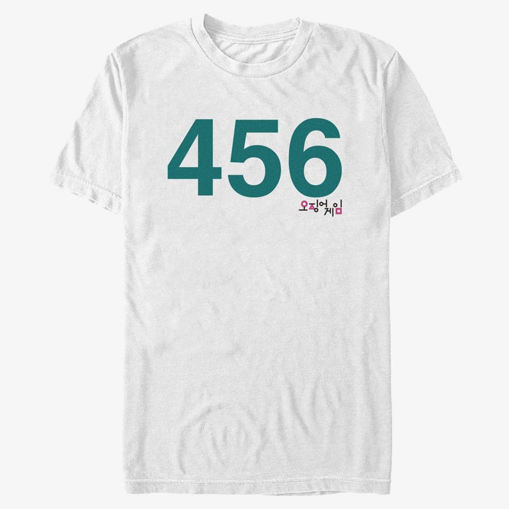 T-shirts Merch Netflix Squid Game - Costume 456 Men's T-Shirt White
