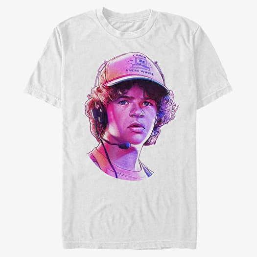 Majica Merch Netflix Stranger Things - Dusty Big Face Men's T-Shirt White