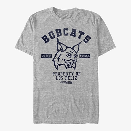 T-shirt Merch Netflix Julie And The Phantoms - Collegiate Bobcats Men's T-Shirt Heather Grey