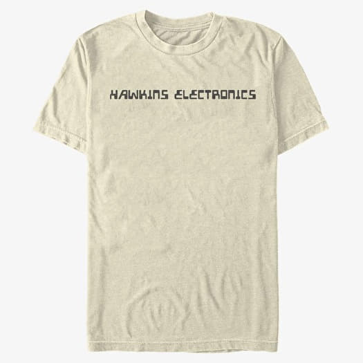 T-shirt Merch Netflix Stranger Things - Hawkins Electronics Men's T-Shirt Natural