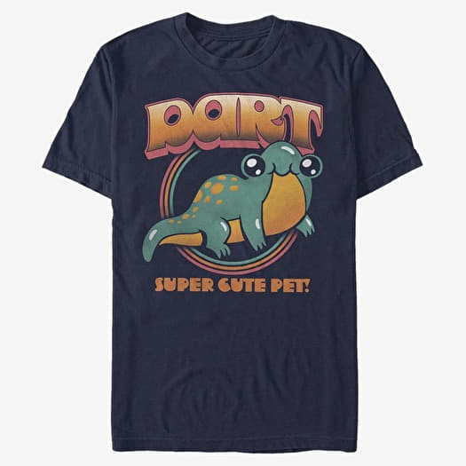 T-shirt Merch Netflix Stranger Things - Dart Time Men's T-Shirt Navy Blue