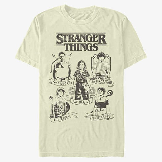T-shirt Merch Netflix Stranger Things - DnD Classes Men's T-Shirt Natural