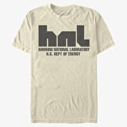 Merch Netflix Stranger Things - Hawkins National Laboratory Men's T-Shirt Natural