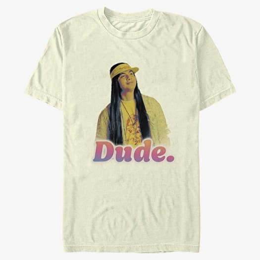 T-shirt Merch Netflix Stranger Things - Dude Retro Men's T-Shirt Natural