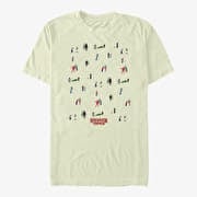 Merch Netflix Stranger Things - Stranger Things Tree Sweater Men's T-Shirt Natural
