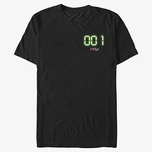 T-shirt Merch Netflix Squid Game - One Men's T-Shirt Black