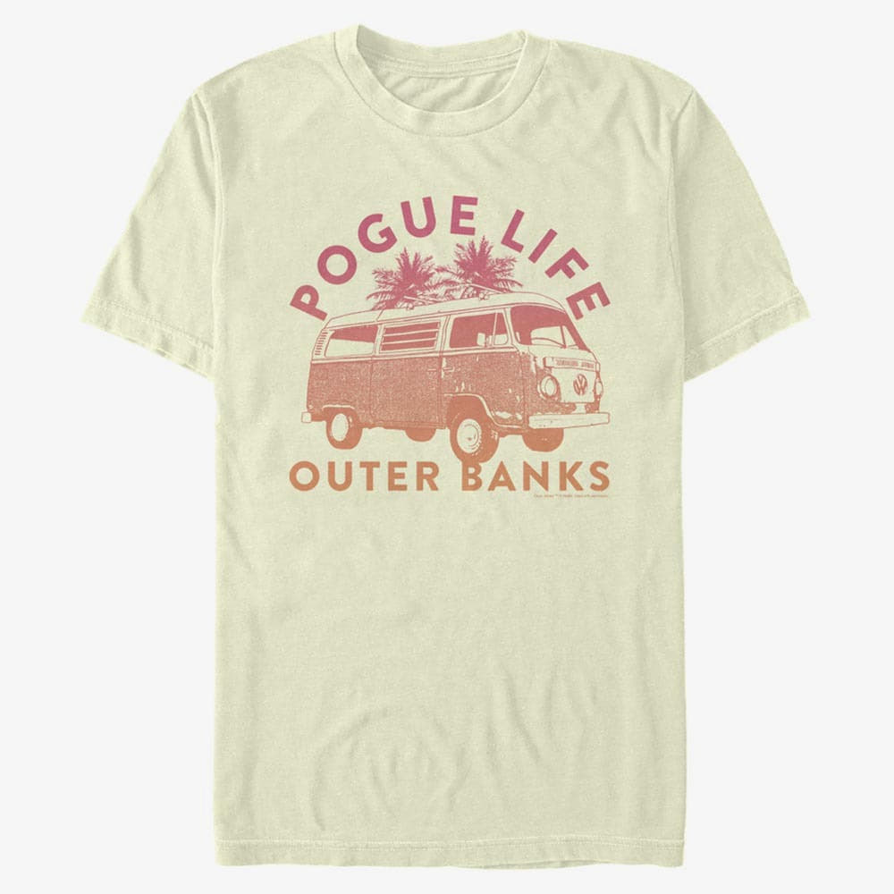 Magliette Merch Netflix Outer Banks - Pogue Life Men's T-Shirt Natural