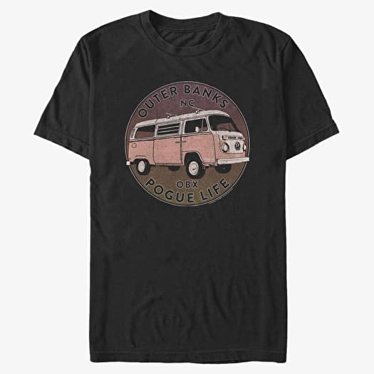 Merch Netflix Outer Banks - Van Life Men's T-Shirt Black