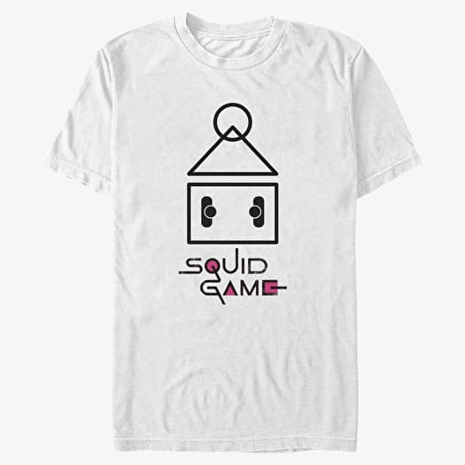 Tričko Merch Netflix Squid Game - SQUID GAME ICON 1 Men's T-Shirt White