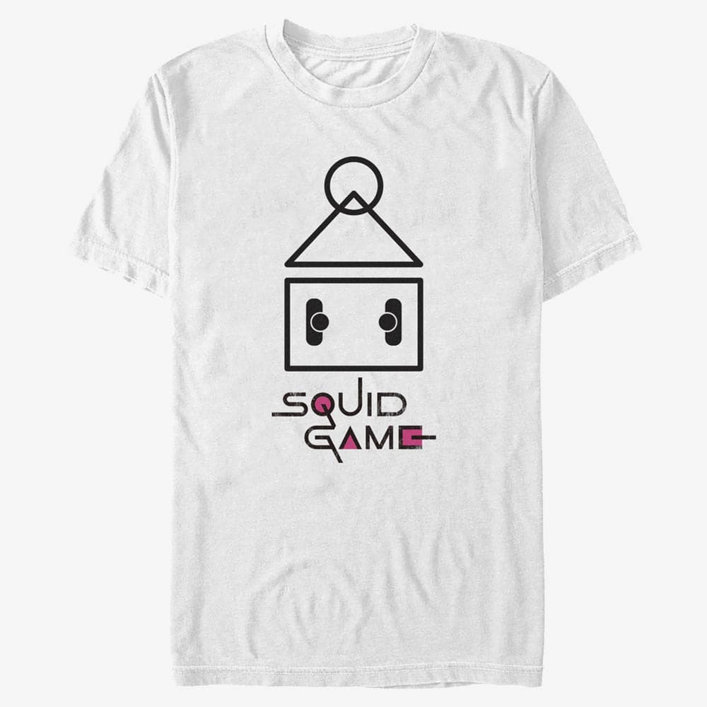 T-shirts Merch Netflix Squid Game - SQUID GAME ICON 1 Men's T-Shirt White