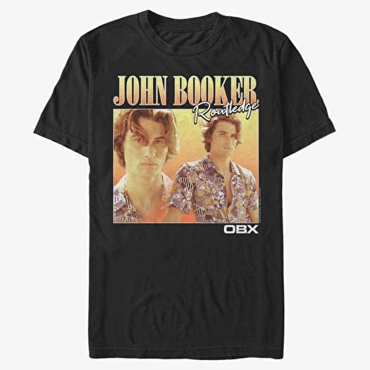 T-shirt Merch Netflix Outer Banks - JOHN B HERO Men's T-Shirt Black