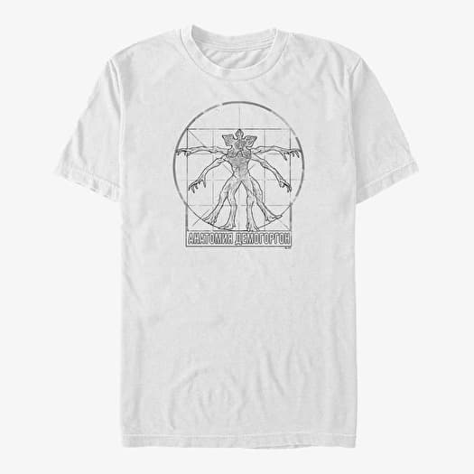 Tričko Merch Netflix Stranger Things - Demo Anatomy Men's T-Shirt White