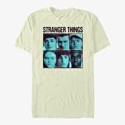 Merch Netflix Stranger Things - Halftone Gang Men's T-Shirt Natural