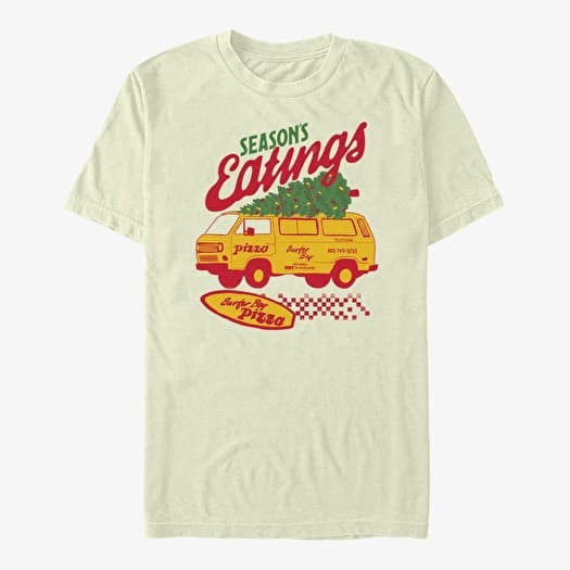 T-shirt Merch Netflix Stranger Things - Season's Eating Men's T-Shirt Natural