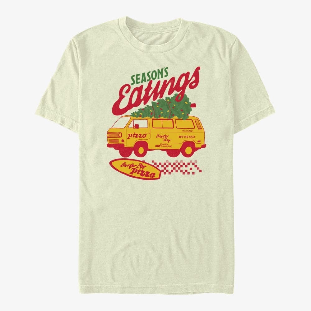 T-Shirts Merch Netflix Stranger Things - Season's Eating Men's T-Shirt Natural