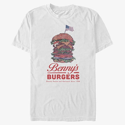 T-shirt Merch Netflix Stranger Things - Good Ol' Benny's Men's T-Shirt White