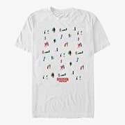 Merch Netflix Stranger Things - Stranger Things Tree Sweater Men's T-Shirt White
