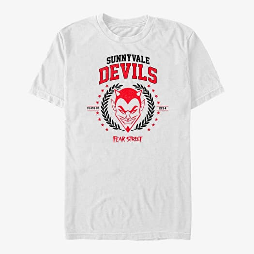 T-shirt Merch Netflix Fear Street - Sunnyvale Devils Men's T-Shirt White