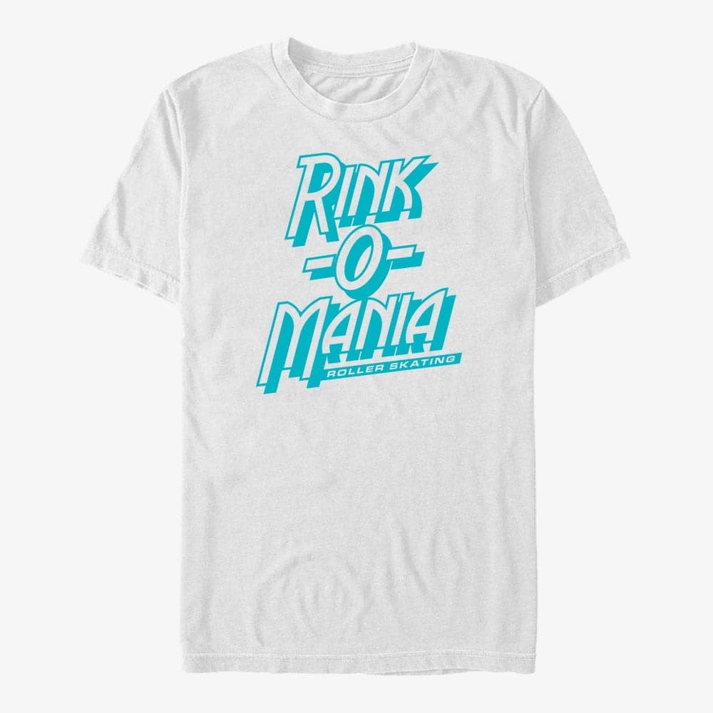T-Shirts Merch Netflix Stranger Things - Rink Logo Men's T-Shirt White