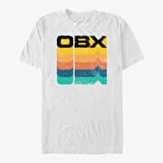 Merch Netflix Outer Banks - OBX Rainbow Stack Men's T-Shirt White