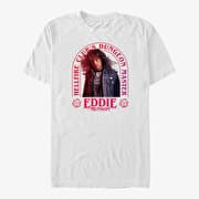 Merch Netflix Stranger Things - Dungeon Master Eddie Men's T-Shirt White