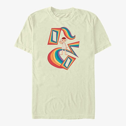 T-shirt Merch Netflix Stranger Things - 11 Rainbow Men's T-Shirt Natural