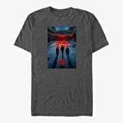Merch Netflix Stranger Things - Russia Poster Men's T-Shirt Dark Heather Grey