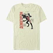 Merch Netflix Stranger Things - Anatomy of Demogorgon Men's T-Shirt Natural