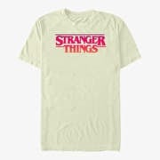 Merch Netflix Stranger Things - Grunge ST Logo Men's T-Shirt Natural