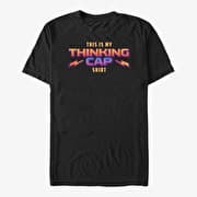 Merch Netflix Stranger Things - Thinking Cap Men's T-Shirt Black