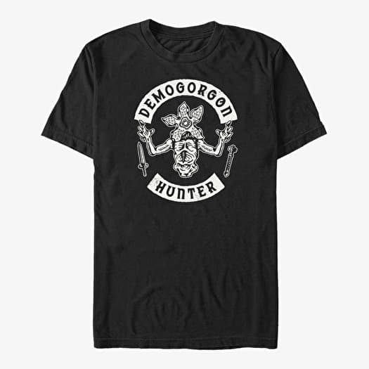 Tričko Merch Netflix Stranger Things - Demogorgon Body Hunter Men's T-Shirt Black
