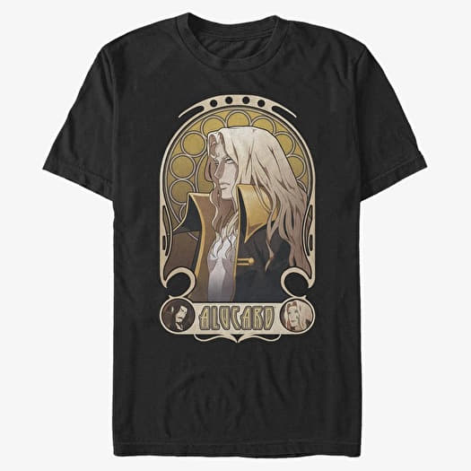 T-shirt Merch Netflix Castlevania - Alucard Nouveau Men's T-Shirt Black