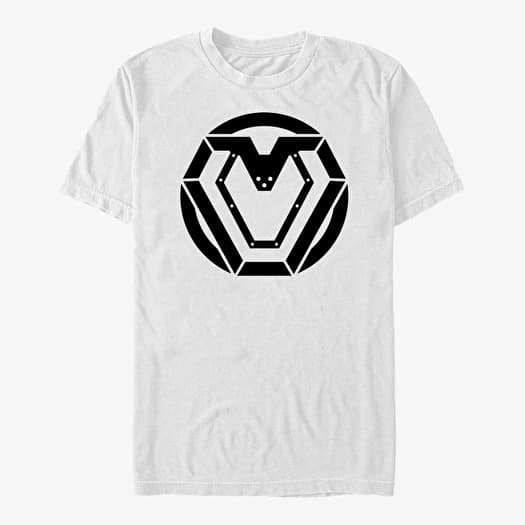 T-shirt Merch Marvel Black Panther: Wakanda Forever - Heart Reactor Men's T-Shirt White