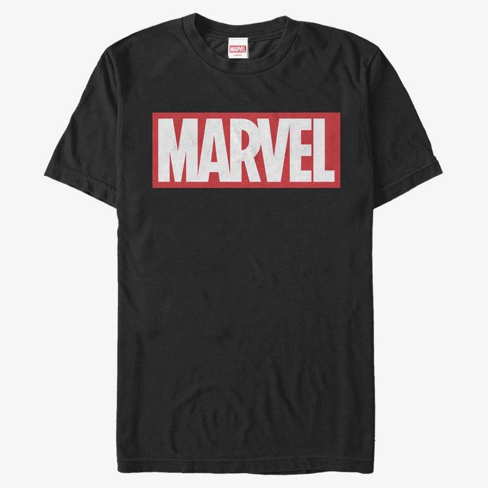 Camisetas Merch Marvel Classic - Marvel Brick Men's T-Shirt Black