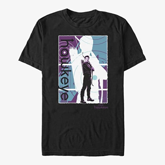 T-skjorte Merch Marvel Hawkeye - Pop Poster Men's T-Shirt Black