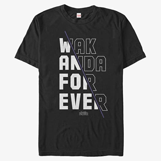 Majica Merch Marvel Black Panther - Wakanda Men's T-Shirt Black