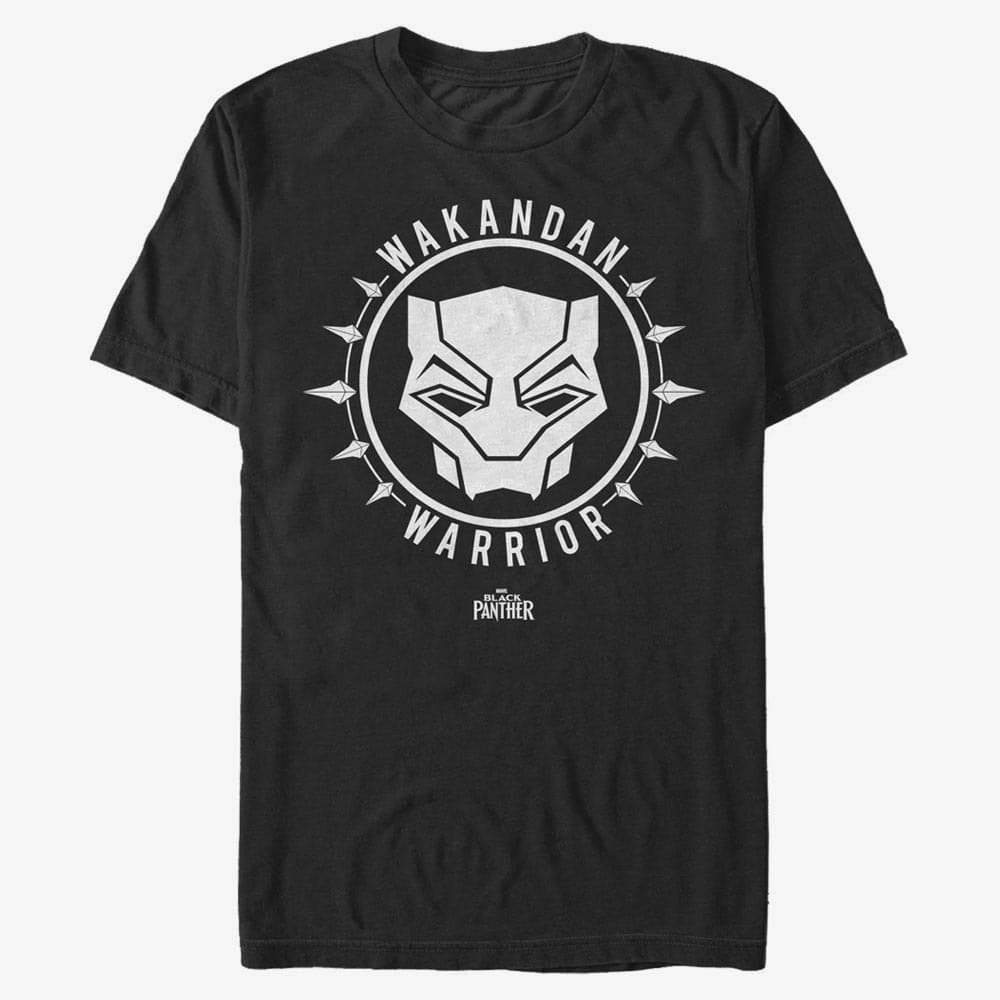 T-särgid Merch Marvel Black Panther - BlackPanther Emblem Men's T-Shirt Black