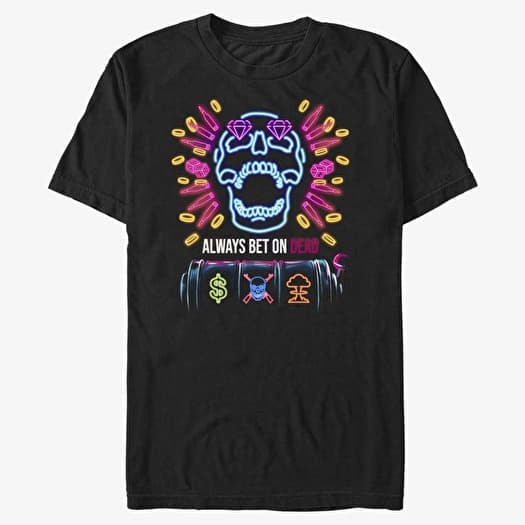 T-shirt Merch Netflix Army Of The Dead - Bet On Dead Men's T-Shirt Black
