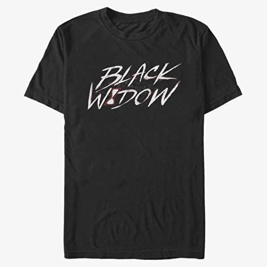 T-shirt Merch Marvel Black Widow - Widow Paint Men's T-Shirt Black
