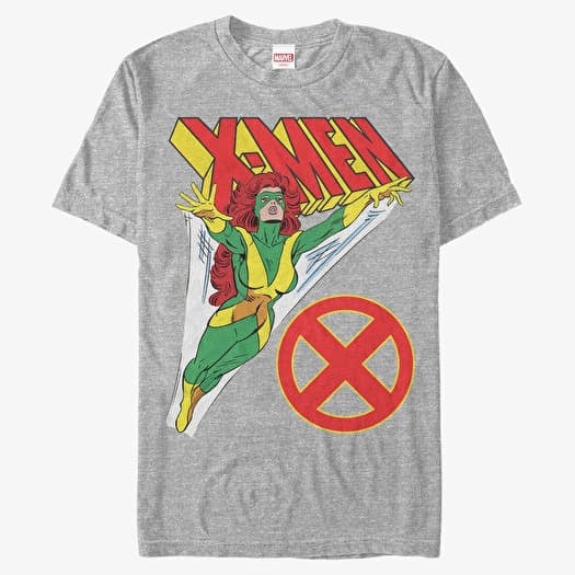 Majica Merch Marvel X-Men - Grey Flight Men's T-Shirt Heather Grey