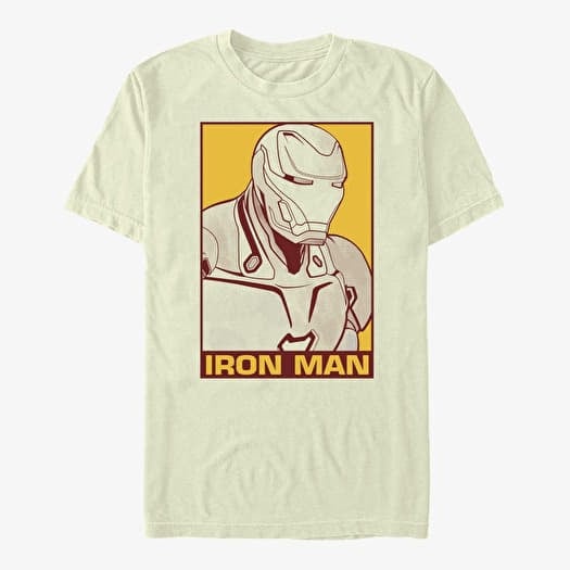 T-shirt Merch Marvel Iron Man - Pop Iron Man Men's T-Shirt Natural