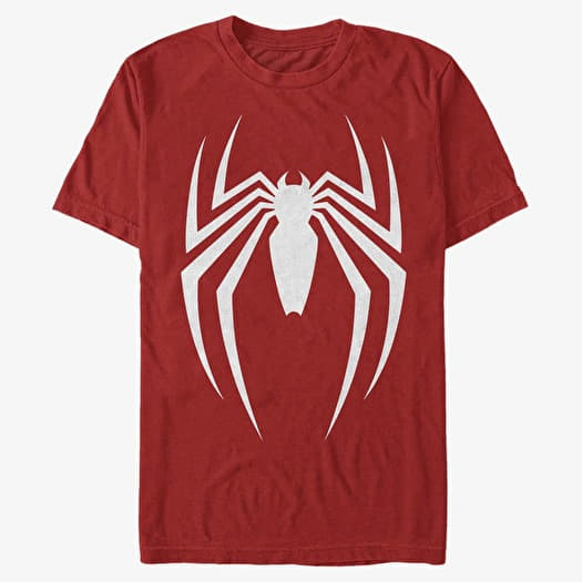 T-shirt Merch Marvel Spider-Man Classic - Spider-Man Gameverse Logo Men's T-Shirt Red