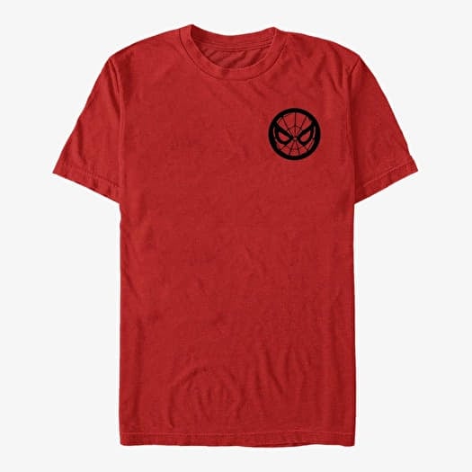 T-krekls Merch Marvel Spider-Man Classic - Spider Man Face Logo Men's T-Shirt Red